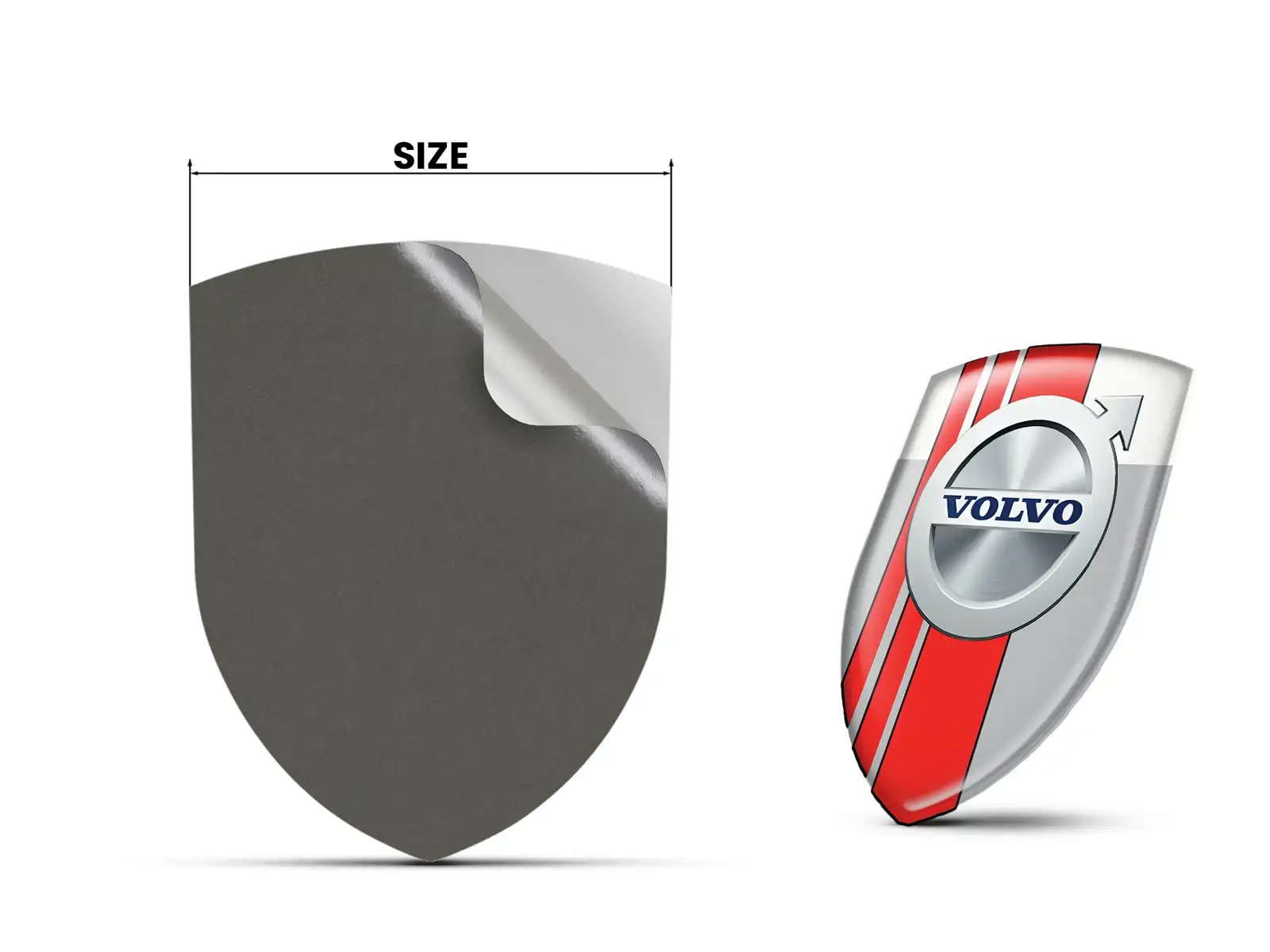 Volvo Pegatina Silicona Pro Máximo Diseño Estilo Estiloso